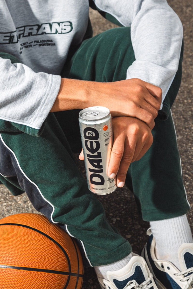 Dialed In Orange Blast on the court